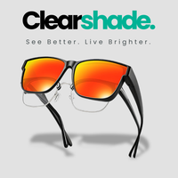 Black Frame/Red Lens
